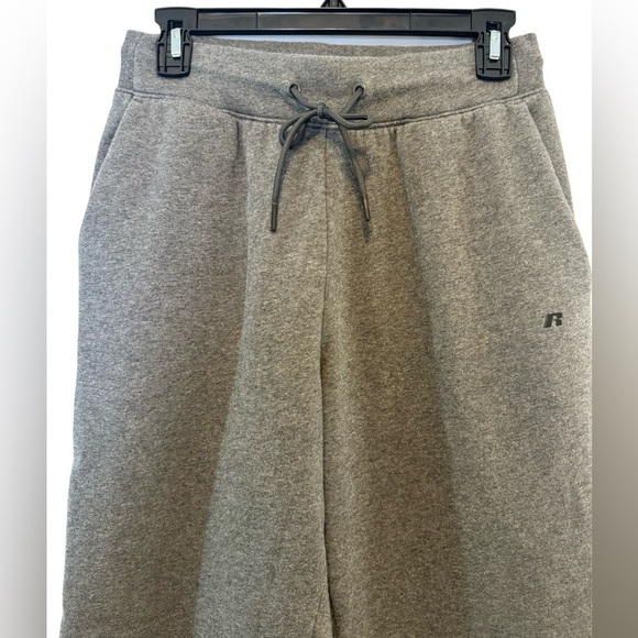 Russell Premium Gray Fleece Sweatpants Athletic Pants Mens Size S - Picture 6 of 9